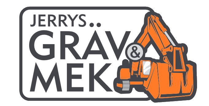 Jerrys Gräv & Mek Logotyp